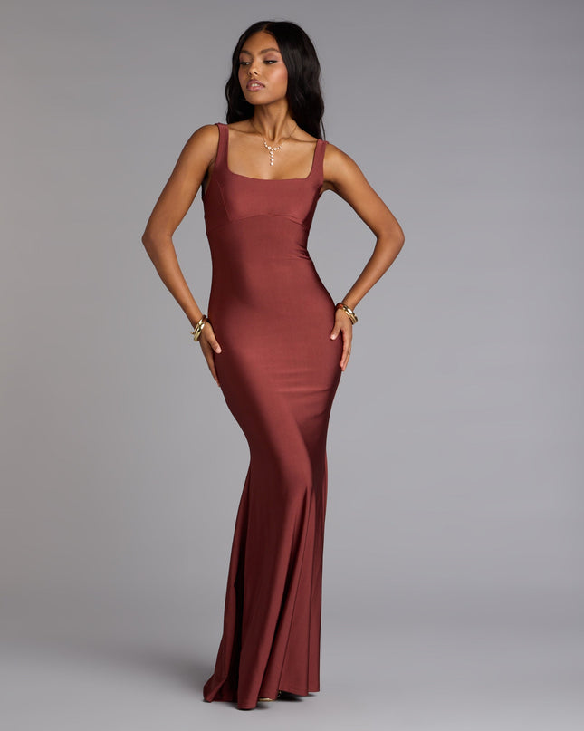 Gabriella Lace-Up Mermaid Formal Dress