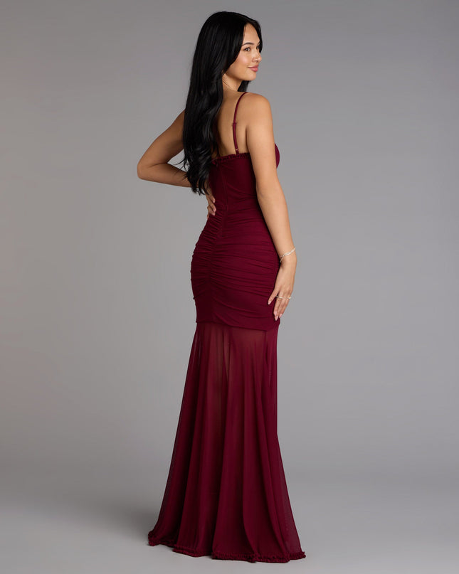 This prom dress, the Sherrie Mesh Slit Mermaid Formal Dress , features a sleek, floor-length design with trend-forward details that capture the excitement of Prom 2026.
