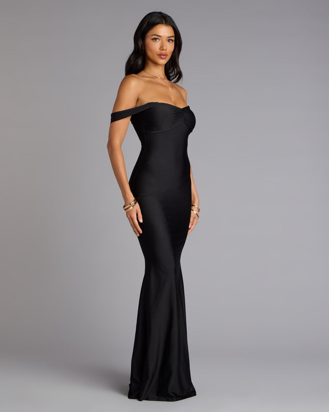 The Rae Off-The-Shoulder Mermaid Formal Dress is your new go-to Windsor dress—effortless, versatile, and made to create a formal look for Prom 2026, weddings, or college formals in seconds.