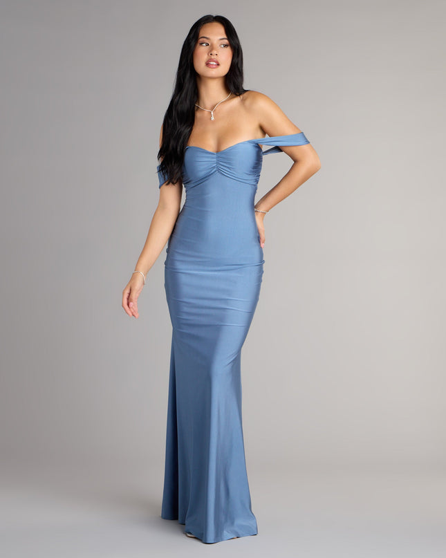 The Rae Off-The-Shoulder Mermaid Formal Dress is your new go-to Windsor dress—effortless, versatile, and made to create a formal look for Prom 2026, weddings, or college formals in seconds.