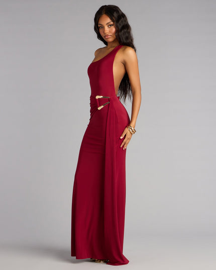 Marina One-Shoulder Mermaid Formal Dress