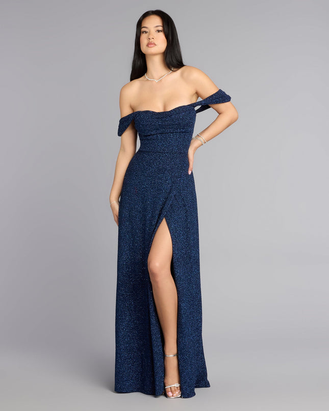 Hope Glitter A-Line Formal Dress