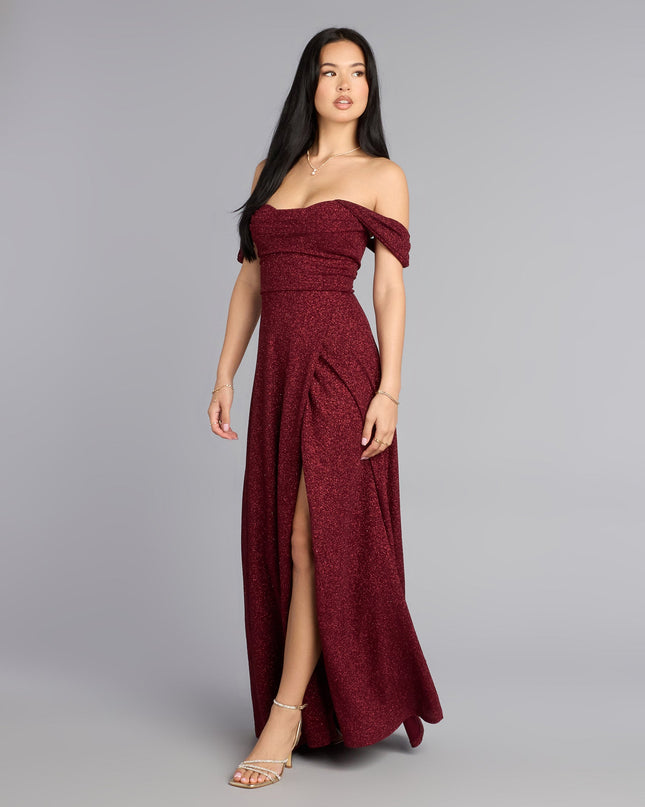 Hope Glitter A-Line Formal Dress