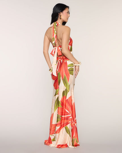 Maryanne Floral A-Line Formal Dress