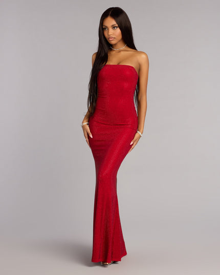 Janine Glitter Mermaid Formal Dress
