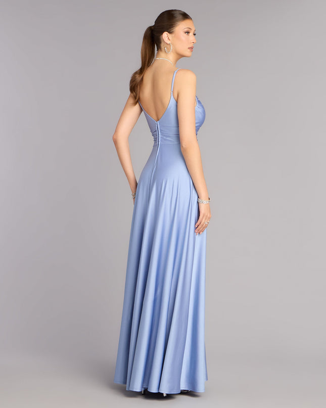 Chantel Low Back A-Line Formal Dress