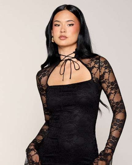 Got The Romance Lace Bodycon Mini Dress