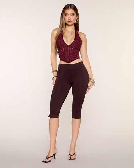 Pretty Plot Twist Floral Lace Corset Top