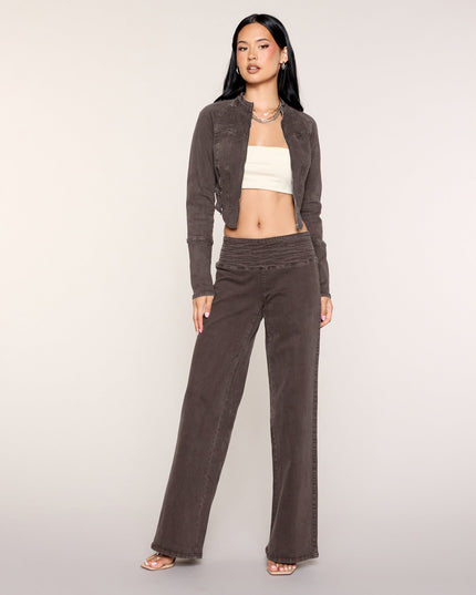 City Plans Wide-Leg Pants