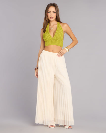 Floating Moment Pleated Palazzo Pants