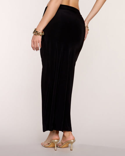 Caught Up Beaded Maxi Skirt