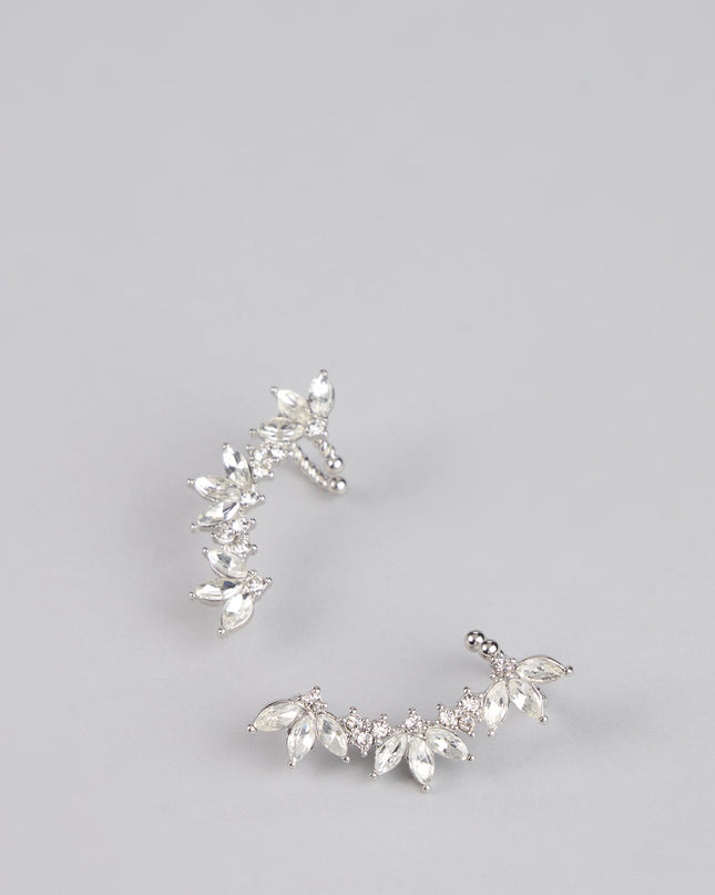 Starlit Spark Rhinestone Earrings