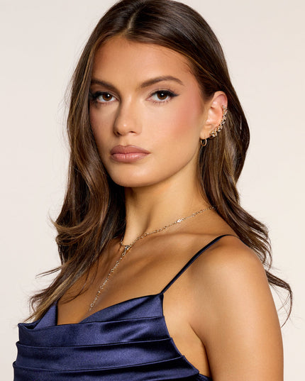 Sparkle Trail Ear Crawler Earrings