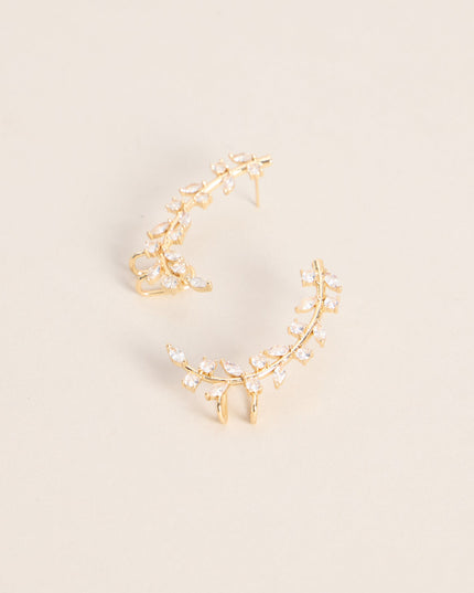Sparkle Trail Ear Crawler Earrings