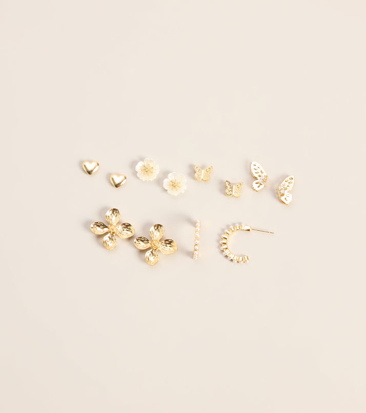 Pick Your Pair Six-Pack Earrings Set