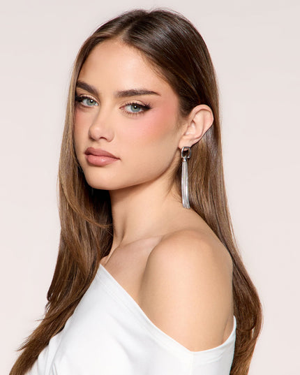 After Party Fringe Tassel Drop Earrings