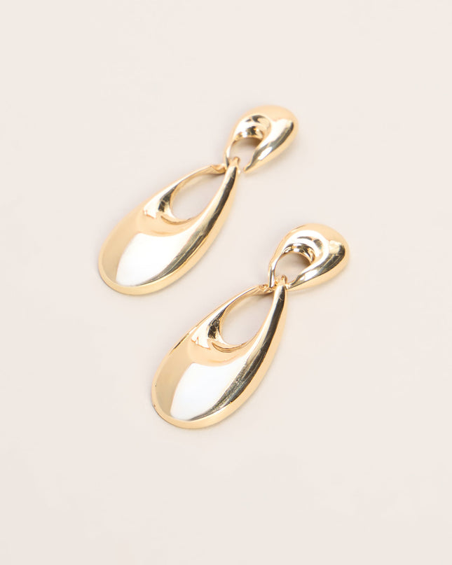 Liquid Logic Sculpted Drop Earrings