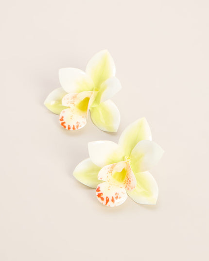 Tropical Soiree Flower Earrings