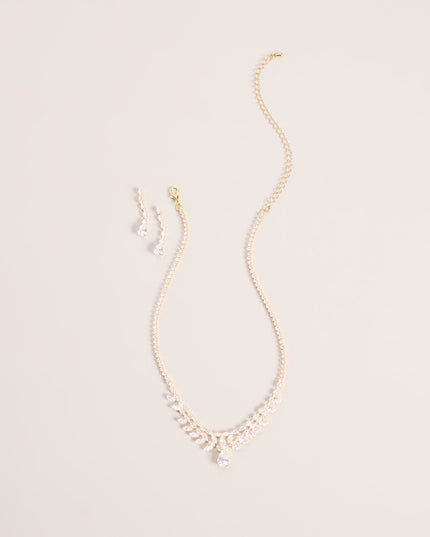 Evening Affair Necklace And Earrings Set