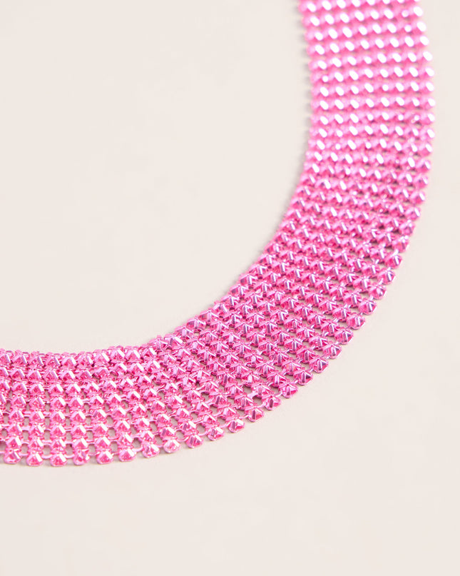 Dare To Dazzle Chainmail Choker Necklace