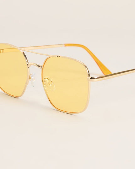 Sunny Side Up Aviator Sunglasses