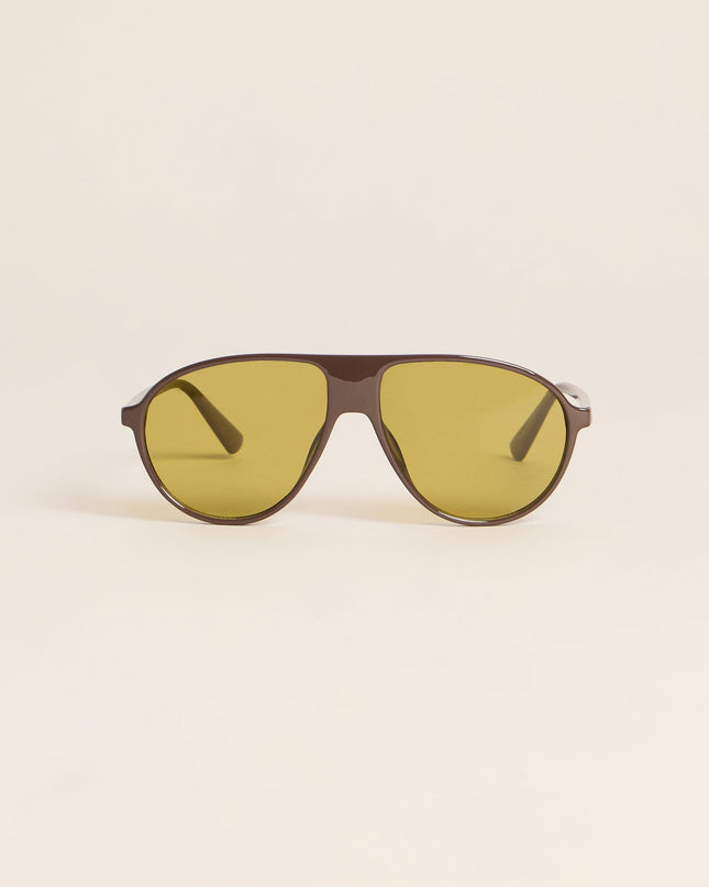 Plans In Motion Oversized Aviator Sunglasses