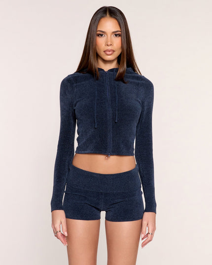 Cozy Up Chenille Knit Hot Shorts