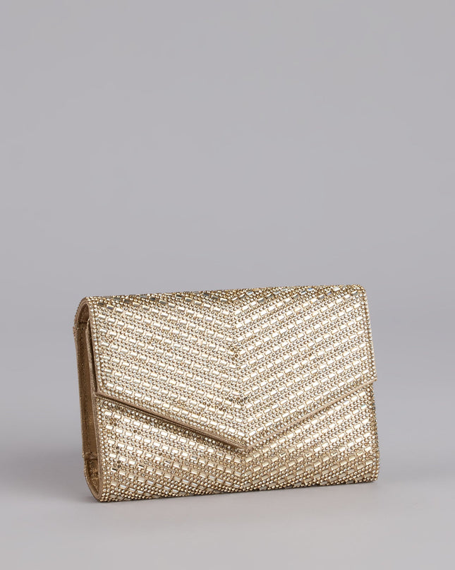 Let's Have A Toast Rhinestone Crossbody Wallet
