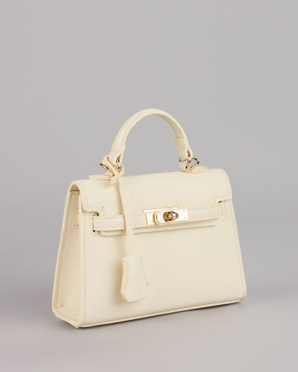 Little Luxe Twist Lock Mini Satchel Bag