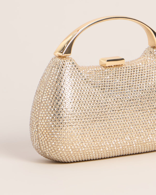 RSVP Spark Rhinestone Clutch Bag