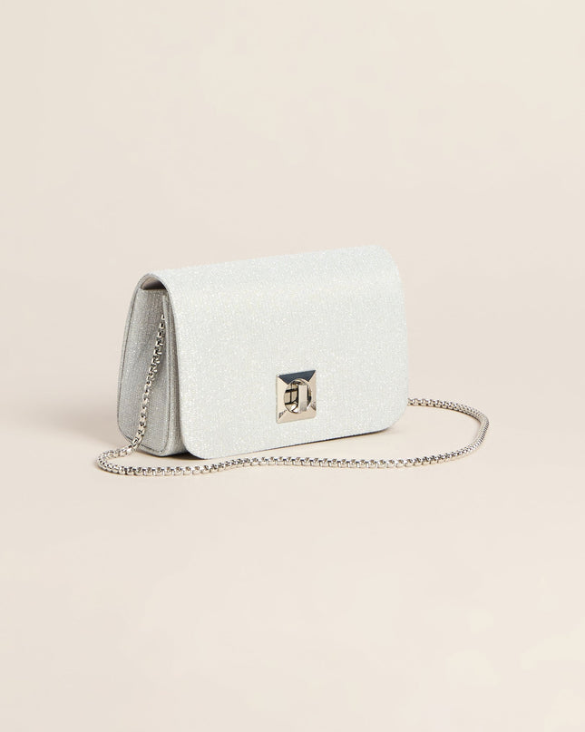 Booked And Shining Glitter Clutch Bag