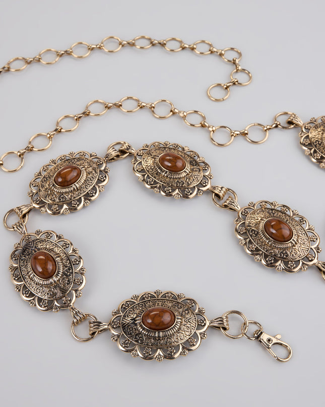 Southern Wind Statement Concho Chain Belt