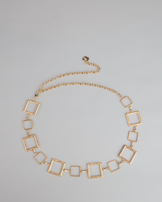 Link Up Square Chain Belt