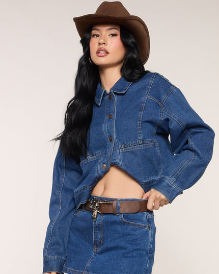 Desert Plans Longhorn Buckle Belt