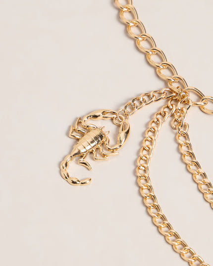 Major Bite Scorpion Chain Belt