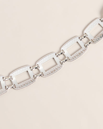 Link Up Rectangle Chain Belt