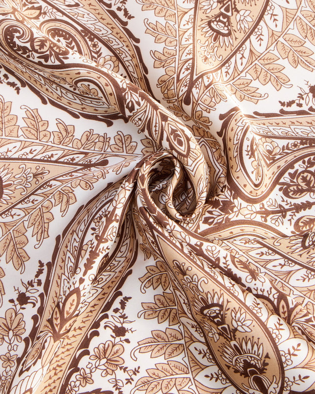 Styled On Repeat Paisley Satin Scarf