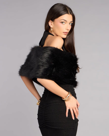 Ms. Diva Faux Fur Shawl