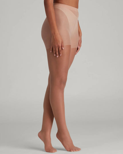 Whether you're dressing up for a romantic date or a Galentine's event, the Supportive Sheer Stockings in nude are the perfect accessory to elevate your Valentine's Day outfit.