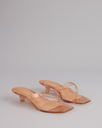 Throwback Glow Jelly Kitten Heels