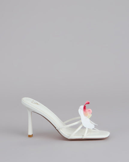 Vacay Mindset Tropical Flower Heels