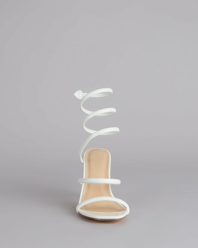 Wrap Me Up Spiral Stiletto Heels