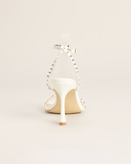 Trouble Looks Good Studded Heels