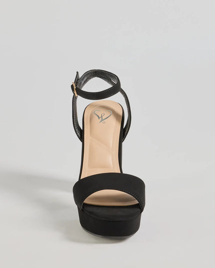Complete your look from formalwear to going-out looks with heels like the Ready To Slay Platform Heels in black , featuring a sleek design, Windsor's comfortable fit, and stylish finish.