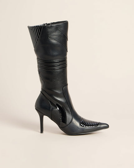No Speed Limit Moto Knee-High Boots