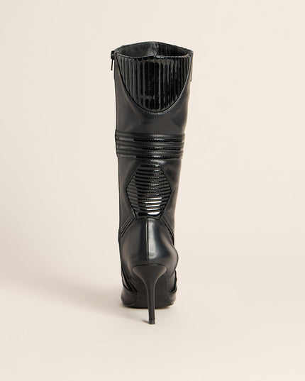 No Speed Limit Moto Knee-High Boots