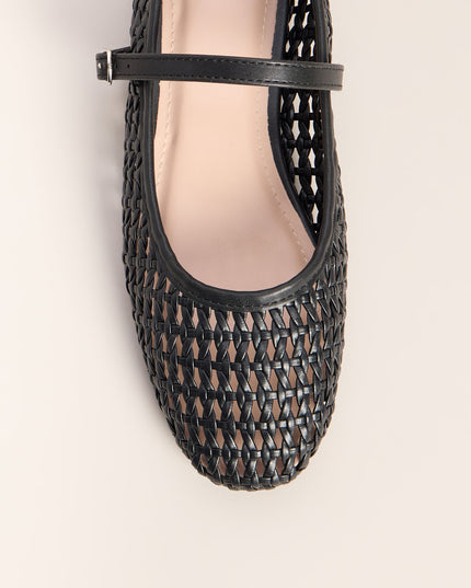 Polished Steps Woven Flats