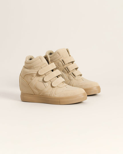 Next Level Velcro Wedge Sneakers
