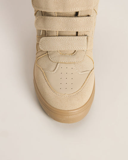 Next Level Velcro Wedge Sneakers