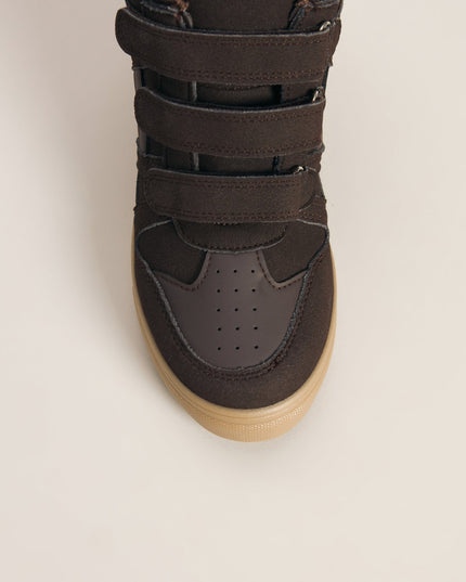 Next Level Velcro Wedge Sneakers